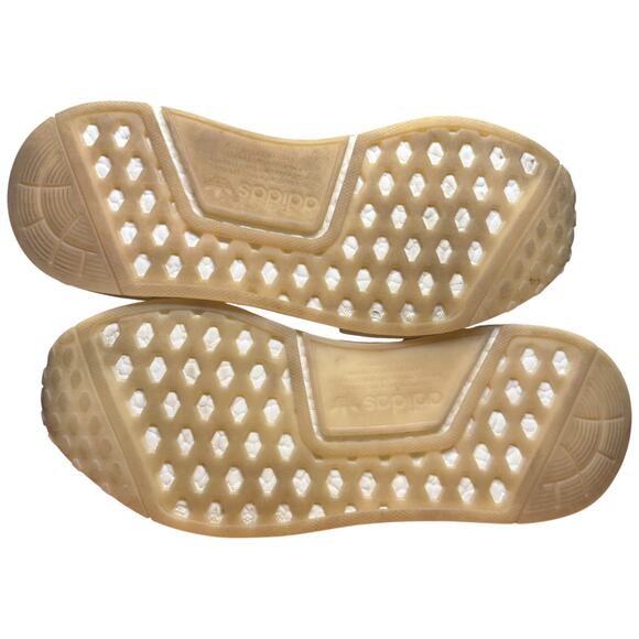 ADIDAS NMD R1 Men's 8 Primeknit Zebra Black White Sneakers Running Shoes - Picture 11 of 13